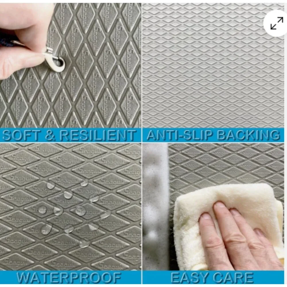 NEW - Seagull Pet Grooming Table Mat 23x15.5 Waterproof Non Slip Dog Cat Pad